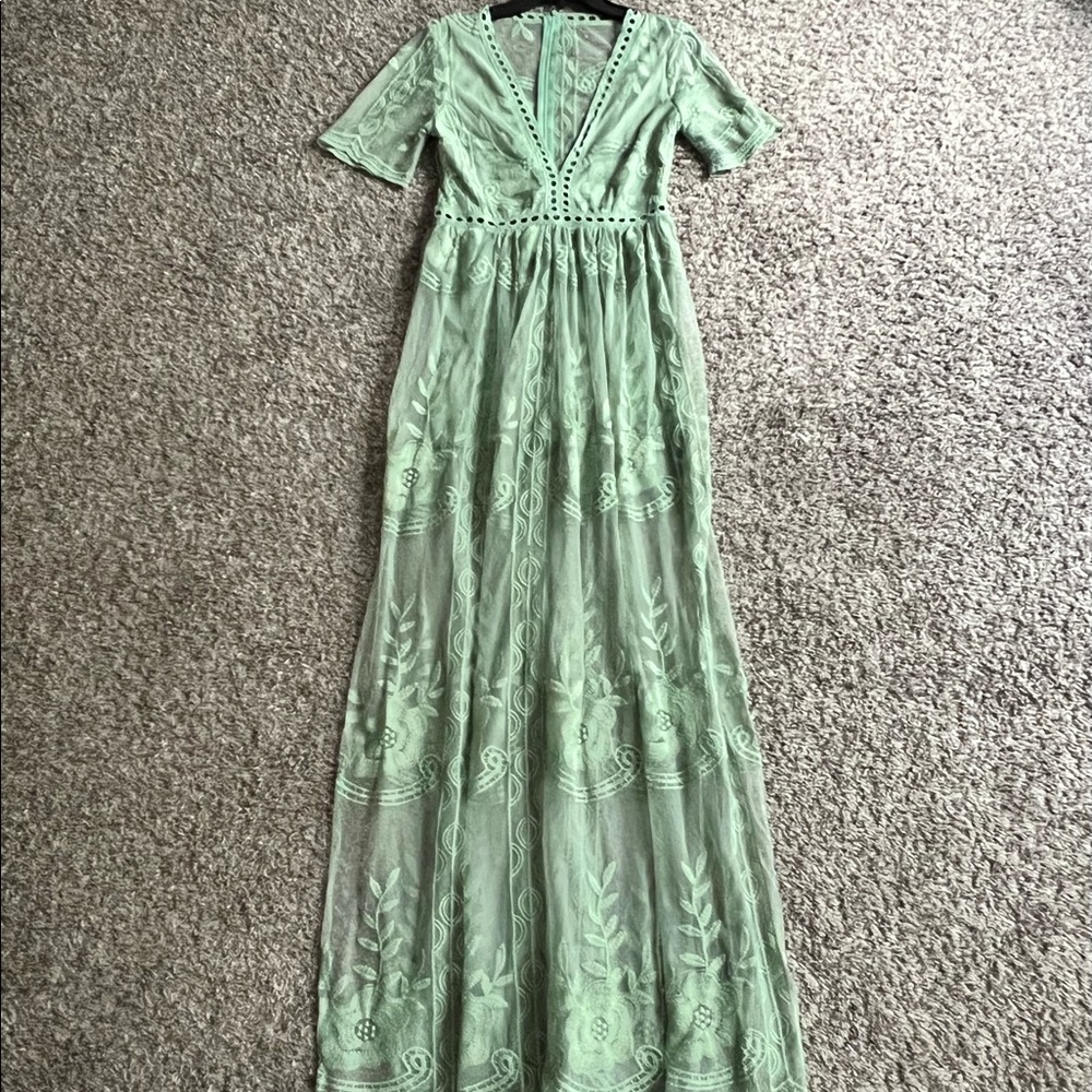 Southern Alternative brand lace maxi dress